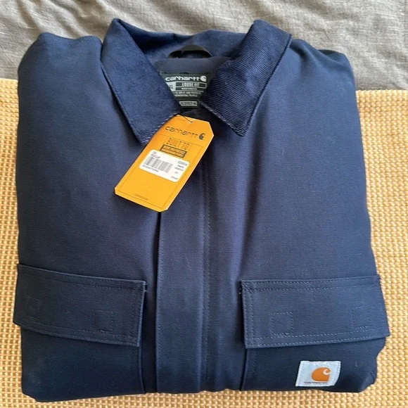 NEW XXL Carhartt mens Loose Fit Duck Insulated Traditional Coat work - Picture 2 of 8